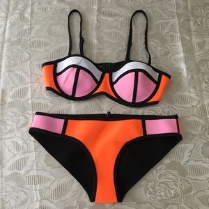 100% Neoprene Bikini Set